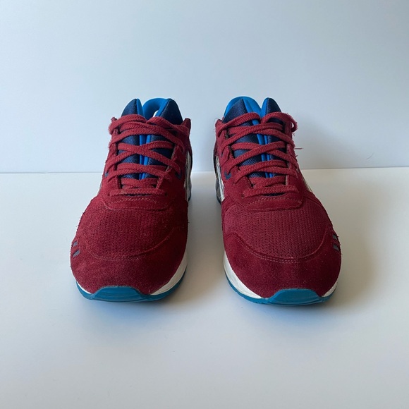 Asics Gel Lyte lll - Burgandy Navy Blue - Picture 7 of 9